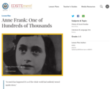 Anne Frank: One of Hundreds of Thousands