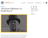 American Diplomacy in World War II