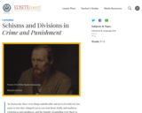 Schisms and Divisions in Crime and Punishment