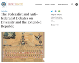 The Federalist and Anti-federalist Debates on Diversity and the Extended Republic