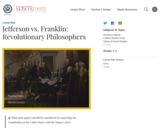 Jefferson vs. Franklin: Revolutionary Philosophers