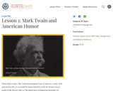 Lesson 1: Mark Twain and American Humor