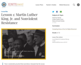 Lesson 1: Martin Luther King, Jr. and Nonviolent Resistance