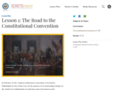 Lesson 1: The Road to the Constitutional Convention