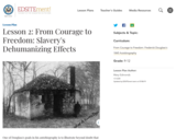 Lesson 2: From Courage to Freedom: Slavery's Dehumanizing Effects