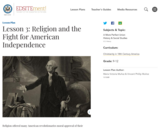 Lesson 3: Religion and the Fight for American Independence