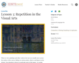 Lesson 3: Repetition in the Visual Arts