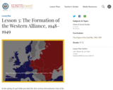 Lesson 3: The Formation of the Western Alliance, 1948-1949