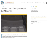 Lesson Two. The Tyranny of the Majority