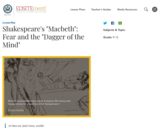 Shakespeare's "Macbeth": Fear and the "Dagger of the Mind"