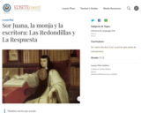 Sor Juana, la monja y la escritora: Las Redondillas y La Respuesta