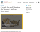 Chronicling and Mapping the Women's Suffrage Movement