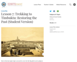 Lesson 7: Trekking to Timbuktu: Restoring the Past (Student Version)