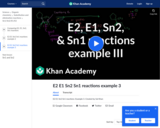 Organic Chemistry: E2 E1 Sn2 Sn1 Reactions Example 3