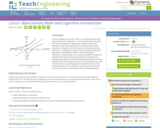 Bone Density Math and Logarithm Introduction