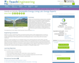 Renewable Energy Living Lab: Energy Experts