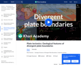 Cosmology and Astronomy: Plate Tectonics: Geological Features of Divergent Plate Boundaries