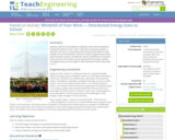 Windmill of Your Mind: Distributed Energy Goes to School