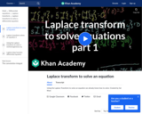 Differential Equations: Laplace Transform to solve an equation