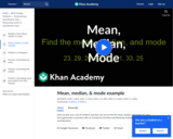 Statistics: Mean Median and Mode