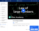 Statistics: Law of Large Numbers