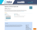 Newton's 2nd law inquiry lab