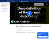 Statistics: Introduction to the Normal Distribution