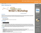 8th Grade Middle School Language Arts : Writer's Workshop Two