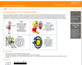 Algebra  1 : Transformations in the Coordinate Plane