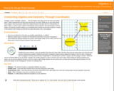 Algebra  1 : Connecting Algebra and Geometry through Coordinates