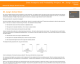 Data Analysis and Probability Project: Mr. Jung's School Store