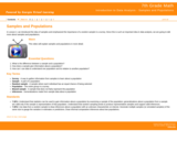 7th Grade Math : Introduction to Data Analysis - Samples and Populations