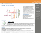 Earth Systems : Geologic Time and Correlation