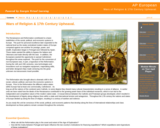 AP European : Wars of Religion & 17th Century Upheaval.