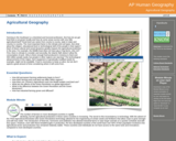 AP Human Geography : Agricultural Geography