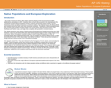 AP US History : Native Populations &amp; European Exploration