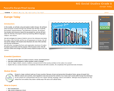 MS Social Studies Grade 6 : Europe Today