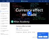 Finance & Economics: Currency Effect on Trade