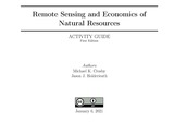 Remote Sensing and Economics of Natural Resources: Activity Guide