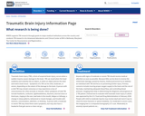 National Institute of Neurological Disorders and Stroke Traumatic Brain Injury Information Page