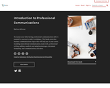 Introduction to Professional Communications