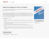 Walking and Jogging for Fitness, 2nd Edition