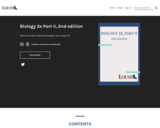 Biology 2e Part II, 2nd edition