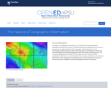 The Nature of Geographic Information : An Open Geospatial Textbook