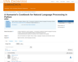 A Humanist's Cookbook for Natural Language Processing in Python