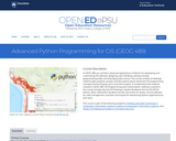 Advanced Python Programming for GIS (GEOG 489)