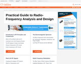 Practical Guide to Radio-Frequency Analysis and Design