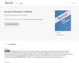 Survey of Chemistry I Textbook