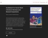 Guidebook for Social Work Literature Reviews and Research Questions