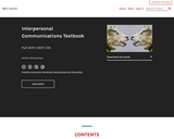 Interpersonal Communications Textbook
